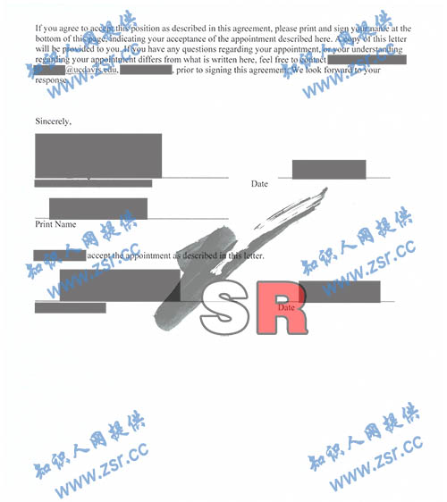 眼科医生获加州大学戴维斯分校公派访问学者邀请函